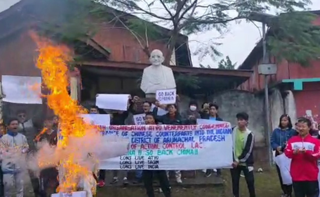 "We Are Indians": Protests Break Out In Arunachal Pradesh Over Chinese Village