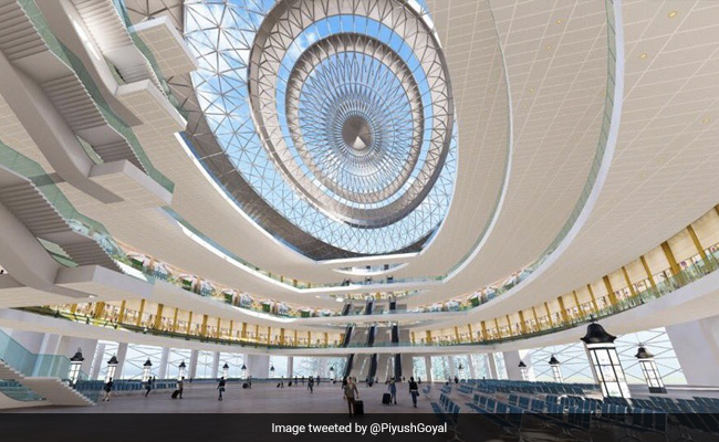 A New Look Delhi Railway Station: Stunning Photos Shared By Piyush Goyal