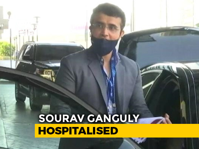 Sourav Ganguly In ICU In Kolkata After Sudden Illness