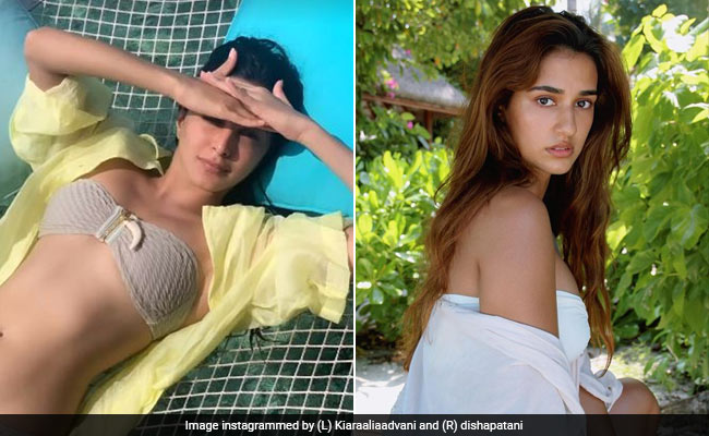Disha Patani And Kiara Advani Make The Beach Look Even Better In Fashionable Bikinis