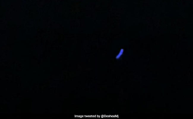 Multiple People Report Seeing A Mysterious Blue UFO In Hawaii
