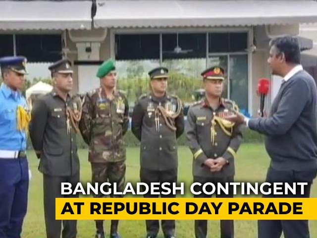 Bangladesh Contingent At Republic Day Parade Speaks To NDTV