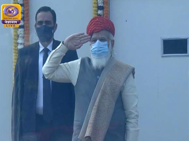 President, PM At Rajpath For Annual Parade As India Celebrates 72nd Republic Day