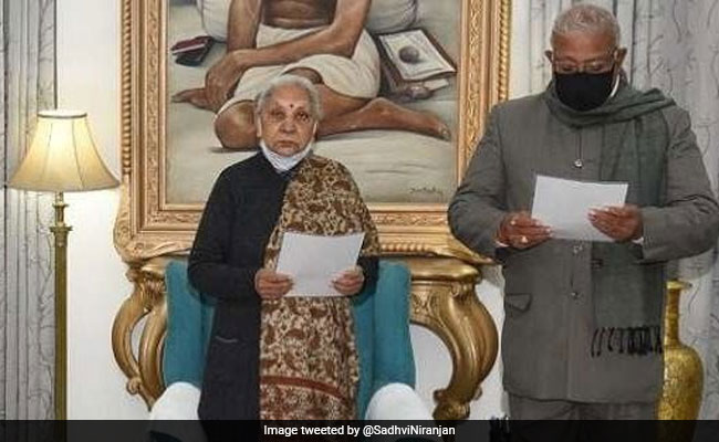 Kunwar Manvendra Singh Takes Oath As Acting Chairman Of UP Legislative Council