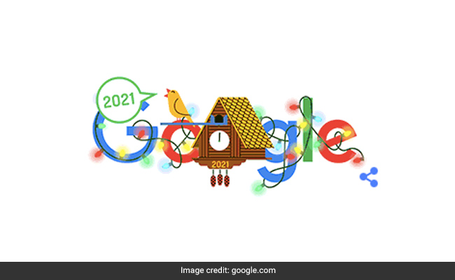 "Time Has Come...": Google's "Cuckoo Clock" Welcomes Year 2021