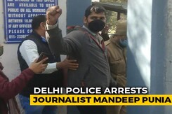 Journalist Arrested At Farmers' Protest Site Journalist Arrested At Farmers' Protest Site