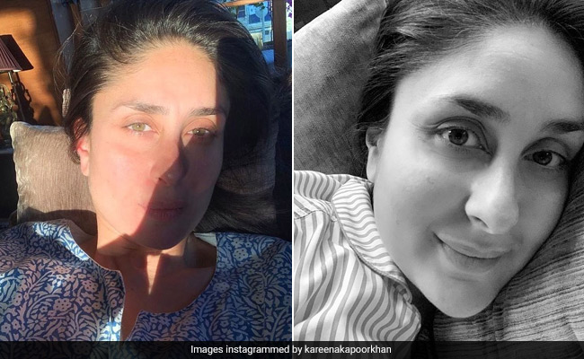 Kareena Kapoor Enjoys A Perfect Monday At Home In Striped PJs