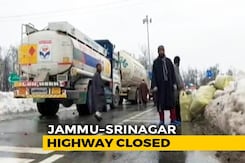 Jammu-Srinagar Highway Closed Due To Restoration Work Jammu-Srinagar Highway Closed Due To Restoration Work