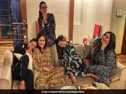 Mom-To-Be Kareena Kapoor Toasts To "New Beginnings" With Karisma, Malaika, Amrita Mom-To-Be Kareena Kapoor Toasts To "New Beginnings" With Karisma, Malaika, Amrita