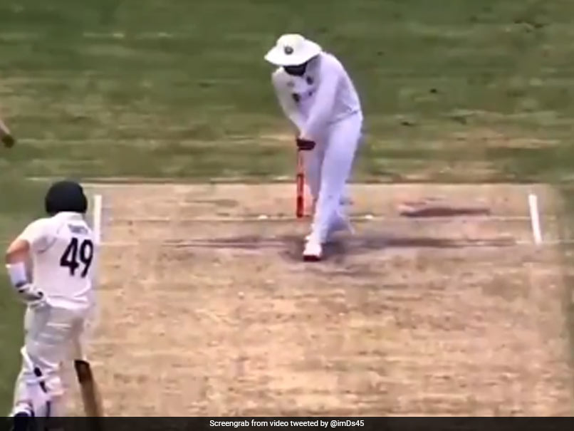 Australia vs India, 4th Test: Rohit Sharma Shadow Bats At Crease As Steve Smith Watches On Day 4