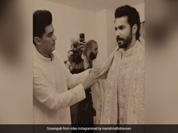 Here's What Went Into The Making Of Varun Dhawan's Perfect Wedding Outfit Here's What Went Into The Making Of Varun Dhawan's Perfect Wedding Outfit