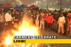 Farmers Burn Copies Of Agriculture Laws On Lohri Farmers Burn Copies Of Agriculture Laws On Lohri