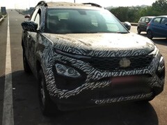 2021 Tata Safari Base Trim Cabin Uncovered In New Spy Photos