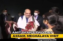 Amit Shah Arrives In Guwahati, To Hold Public Meetings On January 24 Amit Shah Arrives In Guwahati, To Hold Public Meetings On January 24