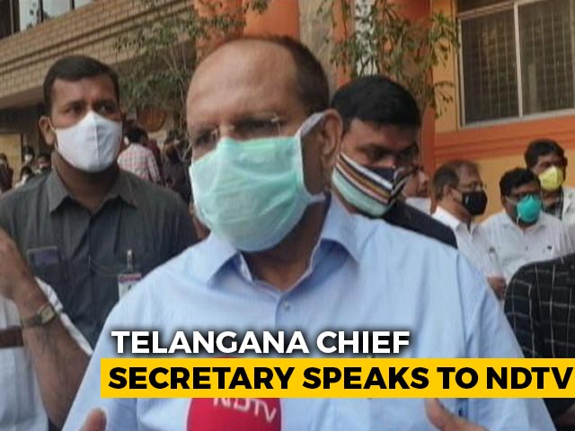 "Good Sign Many People Want To Get Vaccinated": Telangana Chief Secretary