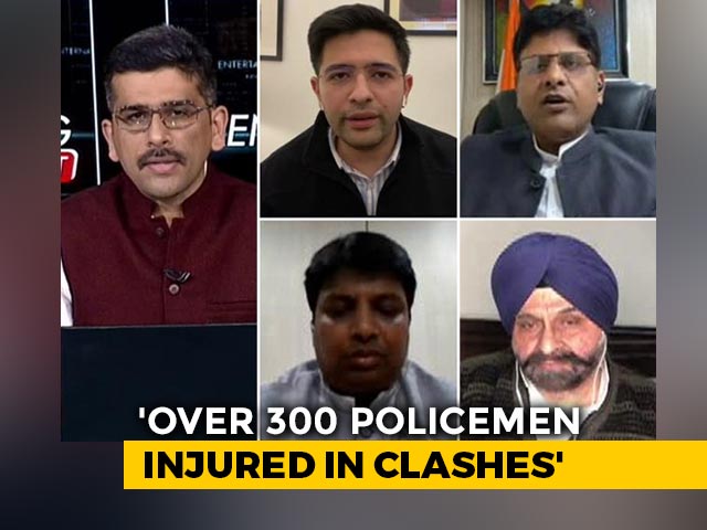 Political Blame Game Over Tractor Rally Violence: BJP vs AAP vs Congress