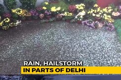 Watch: Rain, Hailstorm In Delhi And Nearby Areas Watch: Rain, Hailstorm In Delhi And Nearby Areas
