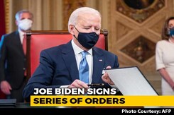 Biden Signs Executive Orders To Reverse Trumps Policies Hours After Oath Biden Signs Executive Orders To Reverse Trumps Policies Hours After Oath