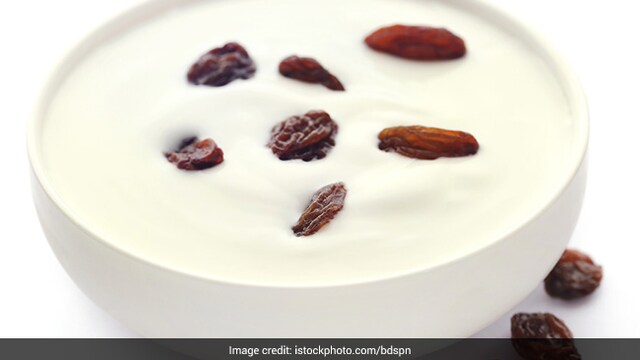 Setting curd with raisins can neautralise bad bacteria in the gut
