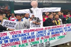 "We Are Indians": Protests Break Out In Arunachal Pradesh Over Chinese Village "We Are Indians": Protests Break Out In Arunachal Pradesh Over Chinese Village