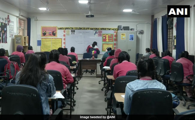 Smiles, Flowers, Sanitisers Welcome Students As Schools Reopen In Delhi