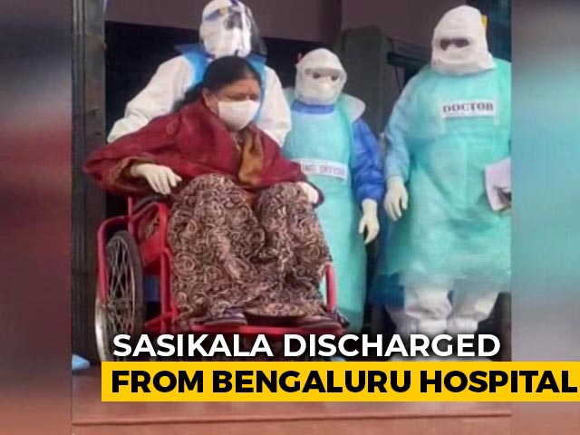 Ex-AIADMK Leader VK Sasikala Discharged From Hospital