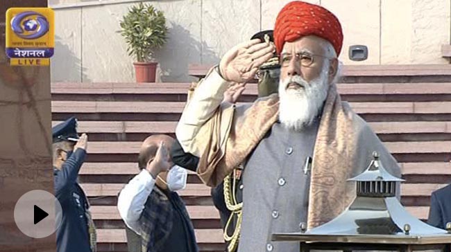 Republic Day | PM Modi Pays Tribute To India's Heroes On ...