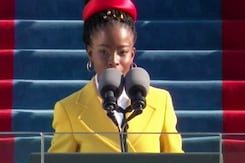 Amanda Gorman, Youngest Inaugural Poet, Has A Moment In Biden Ceremony Amanda Gorman, Youngest Inaugural Poet, Has A Moment In Biden Ceremony