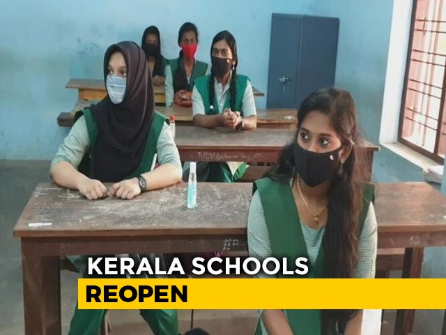 Schools In Kerala Reopen For Students Of Classes 10 and 12