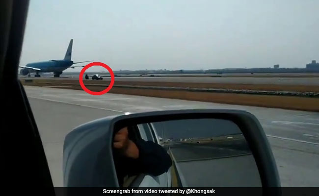 Man Drives Car Onto Airport Runway, Says He Took A "Wrong Turn". Watch