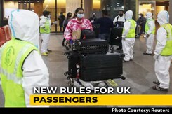 Health Ministry's New Rules For UK Passengers As Flights Resume January 8 Health Ministry's New Rules For UK Passengers As Flights Resume January 8