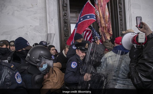 Pro-Trump Protesters Flooded Capitol, Entered Senate In 4-Hour Siege