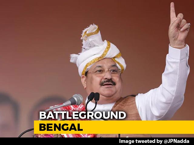 JP Nadda To Meet Party Leaders, Discuss Preparations For Bengal Assembly Polls