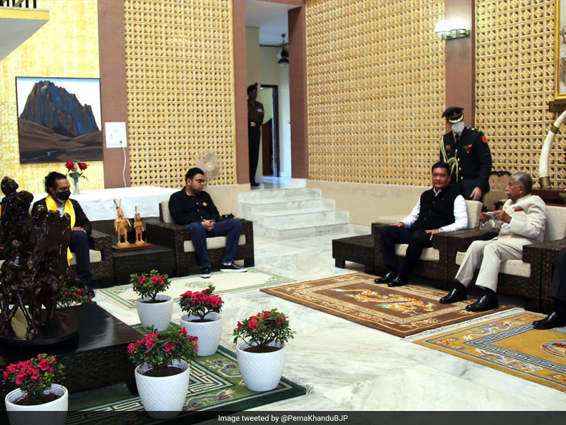 BCCI Secretary Jay Shah And Sports Minister Kiren Rijiju Meet Arunachal Pradesh CM Pema Khandu; Discuss Promotion Of Cricket