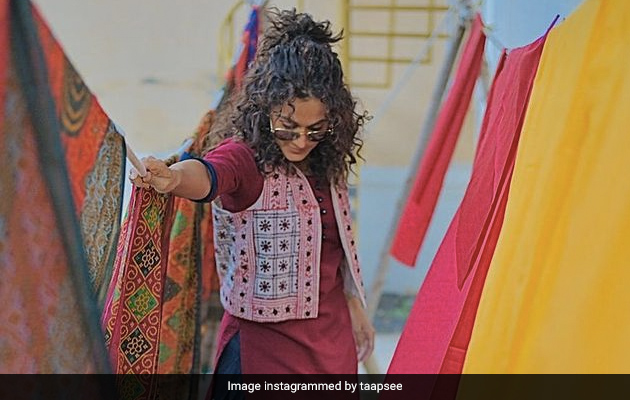 Taapsee Pannu Shows Us How To Give A Sporty Spin To Ethnic Style