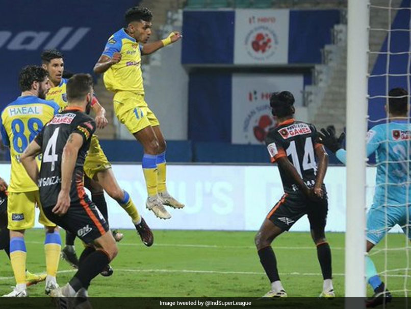 ISL: 10-Man FC Goa Hold On For A Point Against Kerala Blasters FC