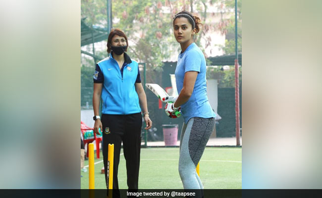 <I>Shabaash Mithu</I>: Taapsee Pannu Shares An Update On Mithali Raj Biopic