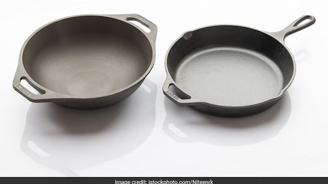 Cooking food in iron utensils is an effective way to up your iron intake