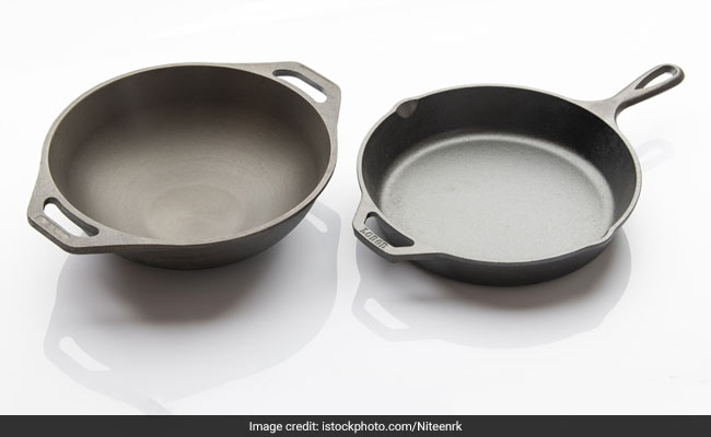 Cooking food in iron utensils is an effective way to up your iron intake