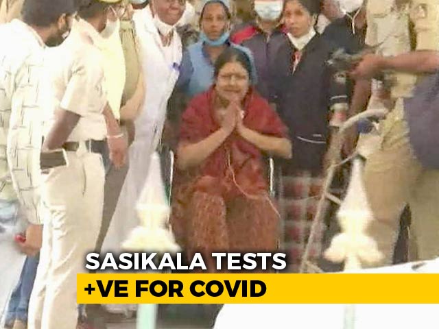 VK Sasikala Tests Coronavirus Positive, Shifted To Intensive Care