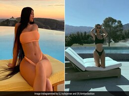 Kylie Jenner And Kim Kardashian's Bikini Looks Are Turning Heads All The Way Around Kylie Jenner And Kim Kardashian's Bikini Looks Are Turning Heads All The Way Around