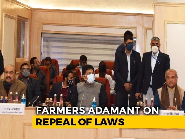 No Headway In Farmer-Government Talks As Both Sides Stick To Stand