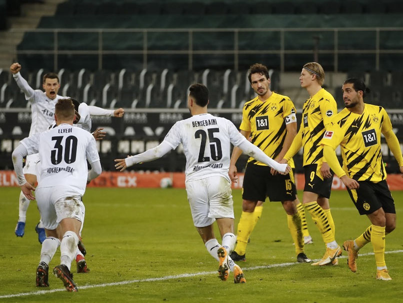 Bundesliga: Moenchengladbach End Losing Streak Against Borussia Dortmund To Climb To Fourth