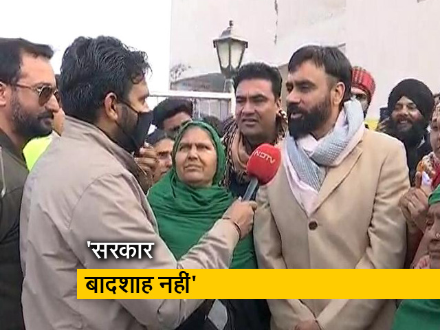 किसानों का साथ देने सिंघु बॉर्डर पर पहुंचे बब्बू मान, कहा-सरकार बादशाह नहीं है