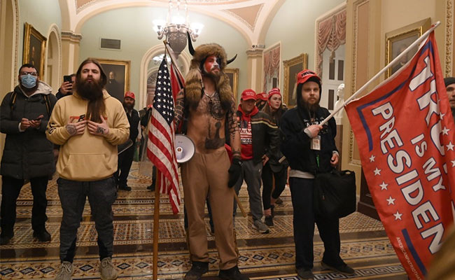 One Of The Most Shocking Pics From US Capitol Siege By Pro-Trump Mob
