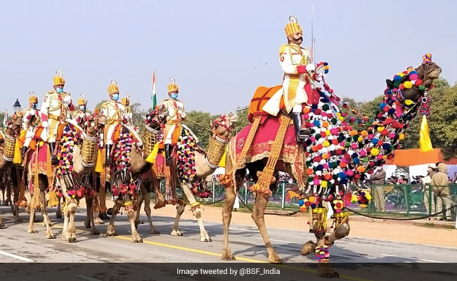 Republic Day Stunner, The BSF's Camel Contingent. See Here