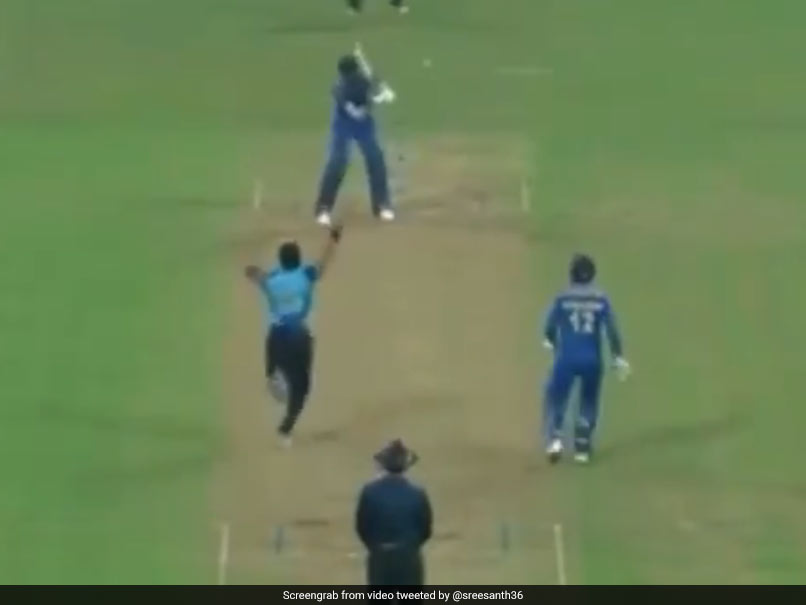 Sreesanth Bowls Out Batsman On Return To Competitive Cricket. Watch