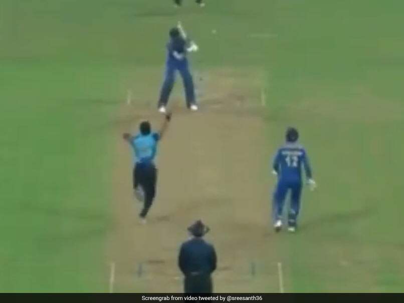 Sreesanth Bowls Out Batsman On Return To Competitive Cricket. Watch