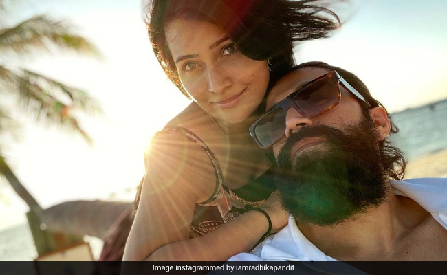 A Sun-Kissed Pic Of Yash And Radhika Pandit From Their Maldives Vacation