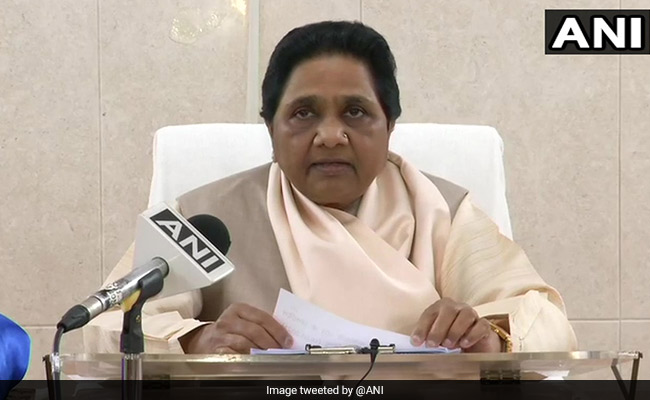 BSP Won't Forge Any Alliance In UP, Uttarakhand Assembly Polls: Mayawati